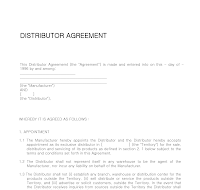 distributor agreement